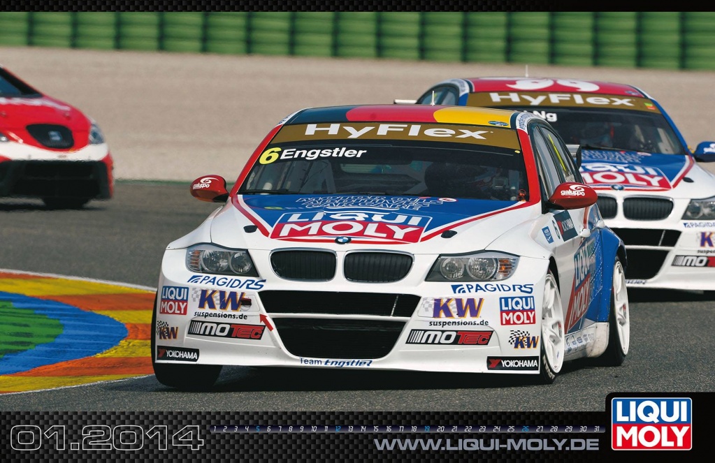 Calendar Liqui Moly Motorsport 2014 January Calendar Liqui Moly Motorsport 2014 January